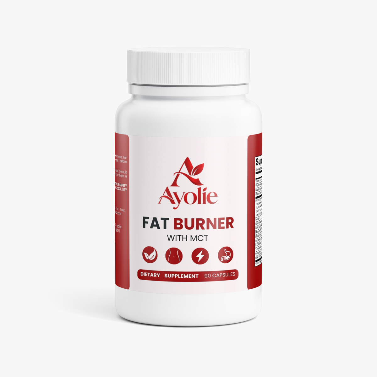Ayolie Fat Burner with MCT — 90 Capsules